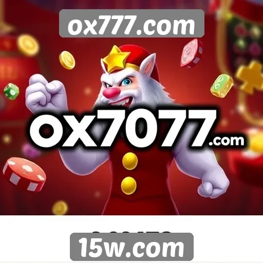 Oferta de jogos online disponíveis no ox777.com